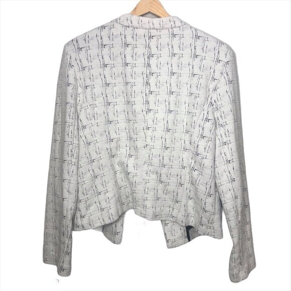 Halogen Textured Cream Blazer Size Large Business Casual Classic - Picture 4 of 8